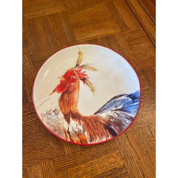 Pier 1 farm animal plates (2) - Picture 3 of 4